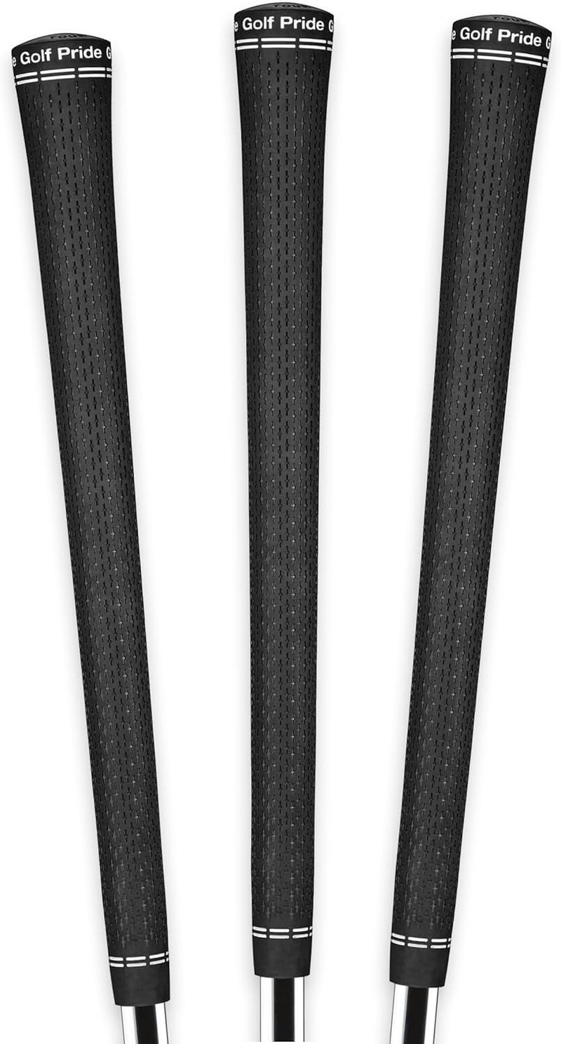Golf Pride Tour Velvet 360 Golf Grip - Durable, Comfortable Grip Set for Clubs - Features Non-Slip Technology & a Softer Feel - Black - Image 1